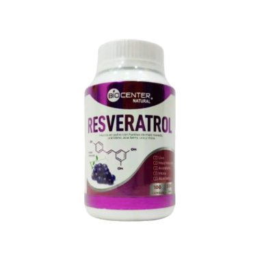 Resveratrol x 100 unidades - BioCenter Natural