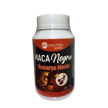 Maca Negra + Huanarpo Macho x 100 capsulas - BioCenter Natural