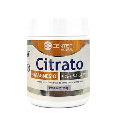 Citrato de Magnesio x 250 g - BioCenter Natural