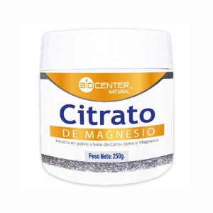 Citrato de Magnesio x 250 g - BioCenter Natural