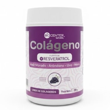 Colageno + Resveratrol x 200 g - BioCenter Natural