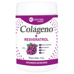 Colageno + Resveratrol x 200 g - BioCenter Natural
