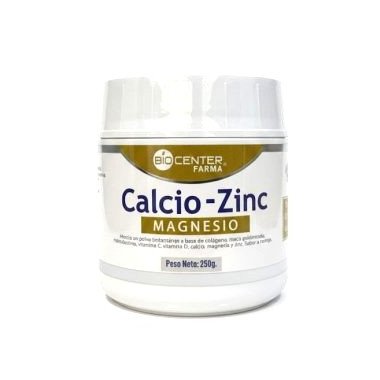 Calcio Magnesio y Zinc x 250 g - BioCenter Natural
