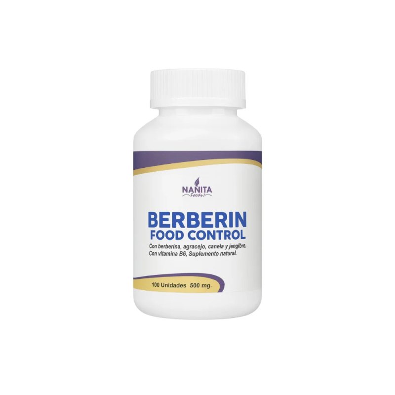 Berberina en Capsulas 500 mg x 100 u - Nanita