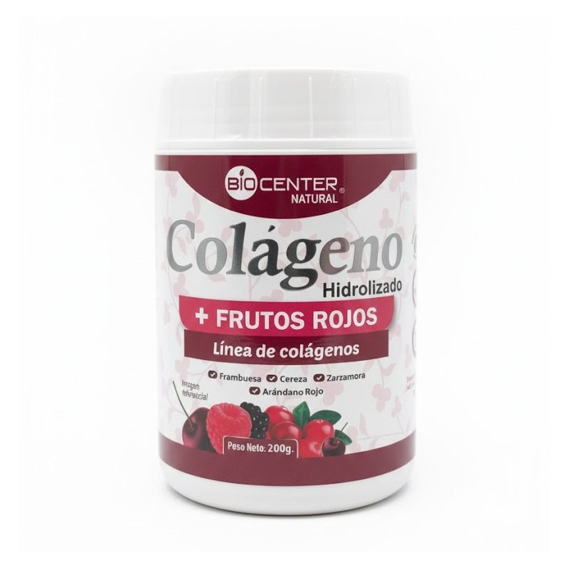 Colageno + Frutos Rojos x 200 g - BioCenter Natural