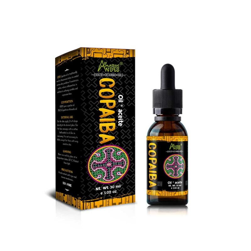 Aceite de copaiba 30 ml - Amazon Andes