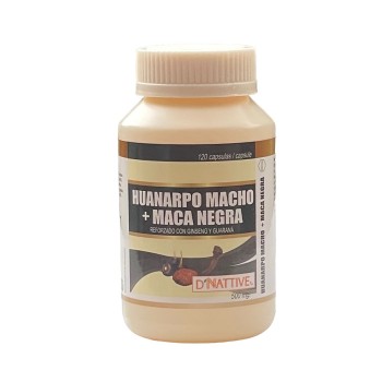 Huanarpo Macho + Maca Negra en Capsulas 120u x 500mg- DNattive