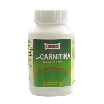 L-Carnitina en Capsulas 90u x 500mg - Oriundos