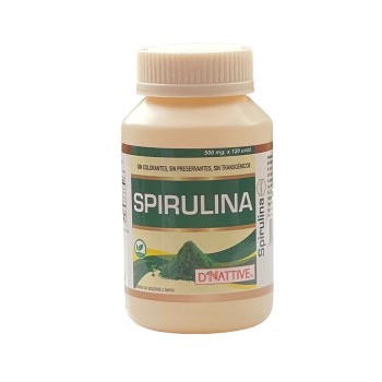 Spirulina en Capsulas 120u x 500mg - DNattive