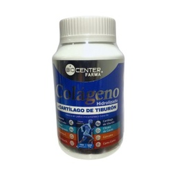 [BNCV00100] Colageno + Cartilago de Tiburon + Vitaminas + Minerales x 100 Caps - BioCenter Natural