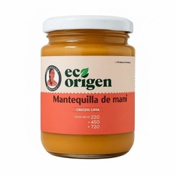 [EOMM00220] Mantequilla de Mani x 220 g - Eco Origen