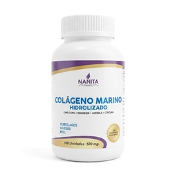 [NFCM00100] Colageno Marino Hidrolizado Caps x 100 u - Nanita